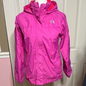 The North Face Kids Pink Raincoat